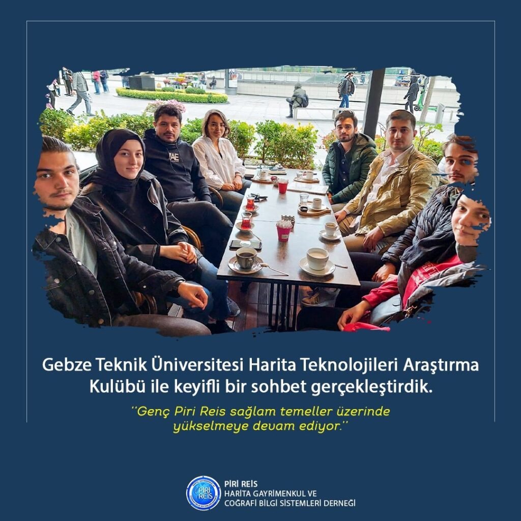 Gebze Teknik Üniversitesi Harita Teknolojileri Araştırma Kulübü ile keyifli bir sohbet gerçekleştirdik