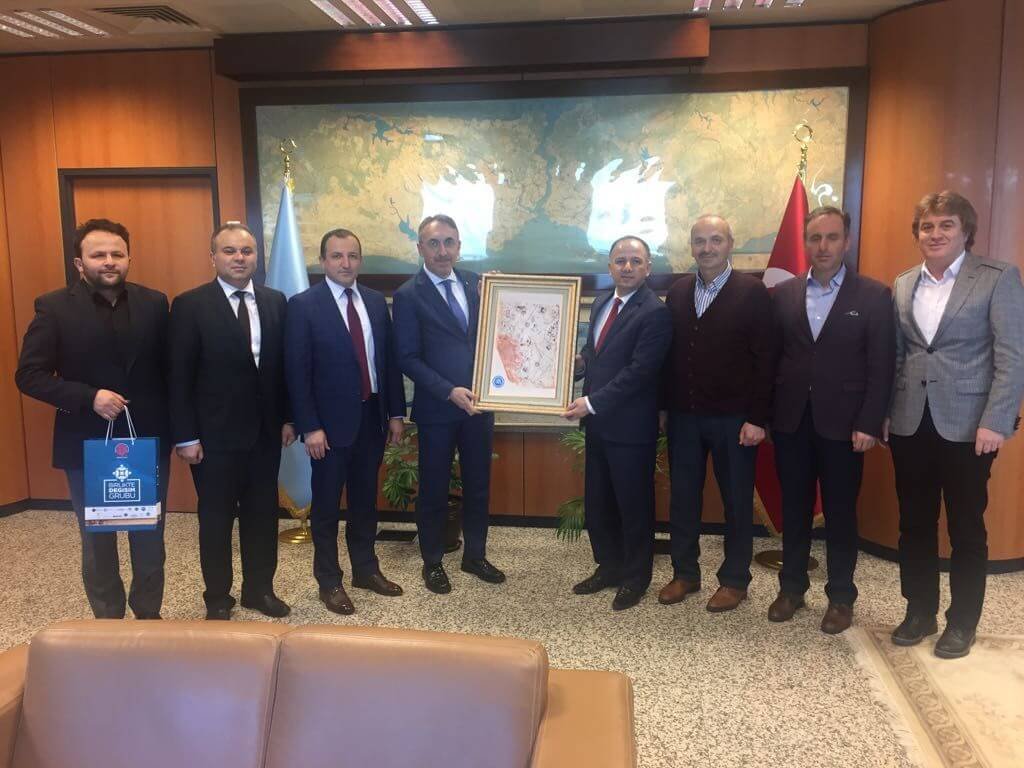 İSKİ Genel Müdürü Sn. Fatih Turan’ı ziyaret ettik