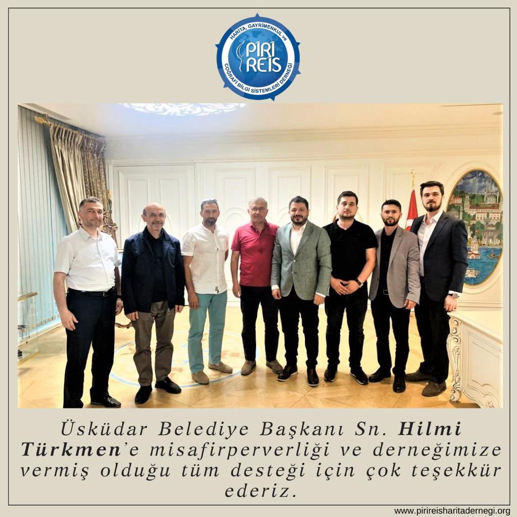 Üsküdar Belediye Başkanı Sn. Hilmi Türkmen’i ziyaret ettik