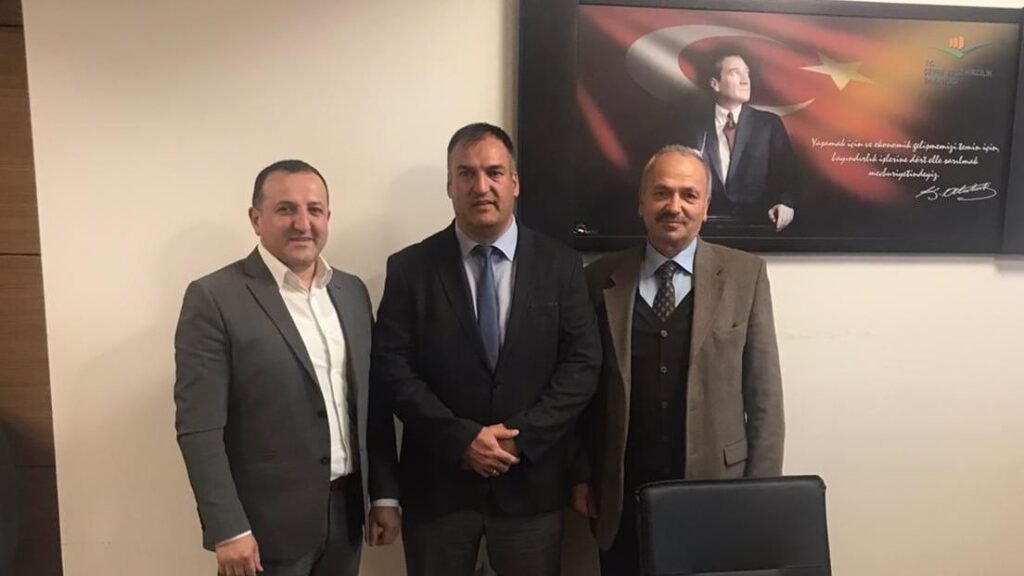 Çevre ve Şehircilik Bakanlığı Coğrafi Bilgi Sistemleri Genel Müdür Yardımcısı Akın Kısa’ya ziyaret