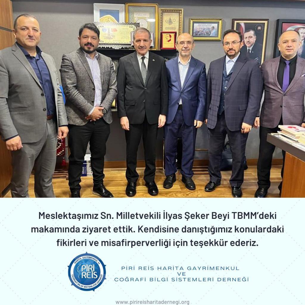 Milletvekili ve meslektaşımız Sn. İlyas Şeker Bey’i TBMM’deki makamında ziyaret ettik. Görüşleri ve misafirperverliği için teşekkür ederiz