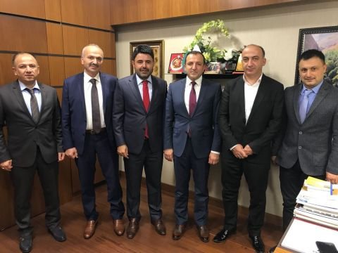 İstanbul Milletvekilimiz Osman Boyraz Bey’i TBMM’de ziyaret ettik