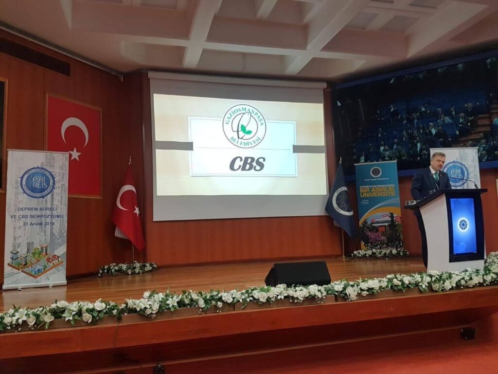 Deprem ve CBS Sempozyumundan Kareler — dernek arşivinden fotoğraf