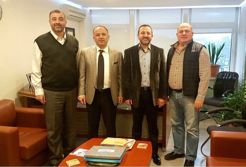 Prof. Dr. Mustafa Yanalak ve Prof. Dr. Tahsin Yomralıoğlu’nu ziyaret ettik
