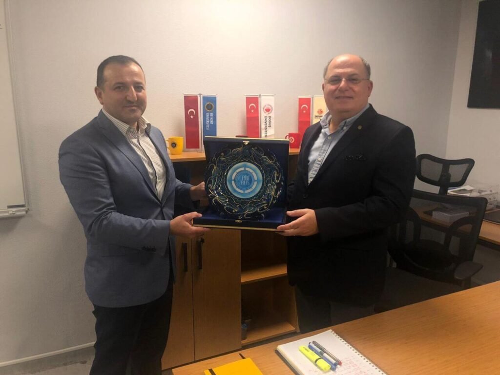Prof. Dr. Tahsin Yomralıoğlu hocamıza ziyaret