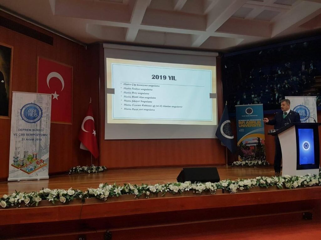 Deprem ve CBS Sempozyumundan Kareler — dernek arşivinden fotoğraf