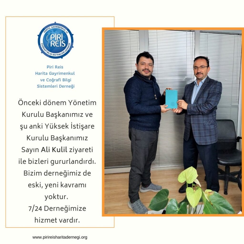 Önceki dönem Yönetim Kurulu Başkanımız ve şu anki Yüksek İstişare Kurulu Başkanımız Sayın Ali Kulil  ziyareti ile bizleri gururlandırdı.